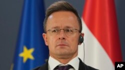 Міністр закордонних справ Угорщини Петер Сійярто звинуватив президента України Володимира Зеленського у погрозах на адресу Угорщини 