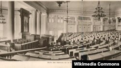 Зал заседаний Государственной Думы в Таврическом дворце