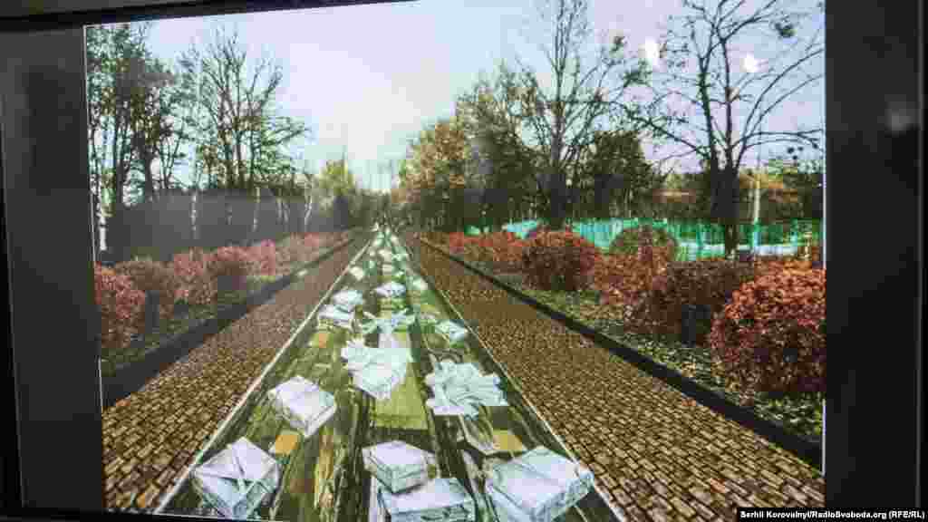 Проект меморіального комплексу «Бабин Яр» Анатолія Гайдамаки