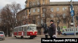 Современный дружковский трамвай