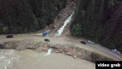 flood ukraine videograb