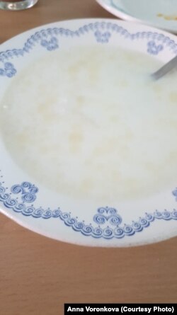 Молочная каша в интернате