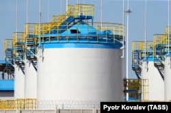 Сховища в Ленінградській області Росії, які є відправною точкою для морського газопроводу «Північний потік-2»