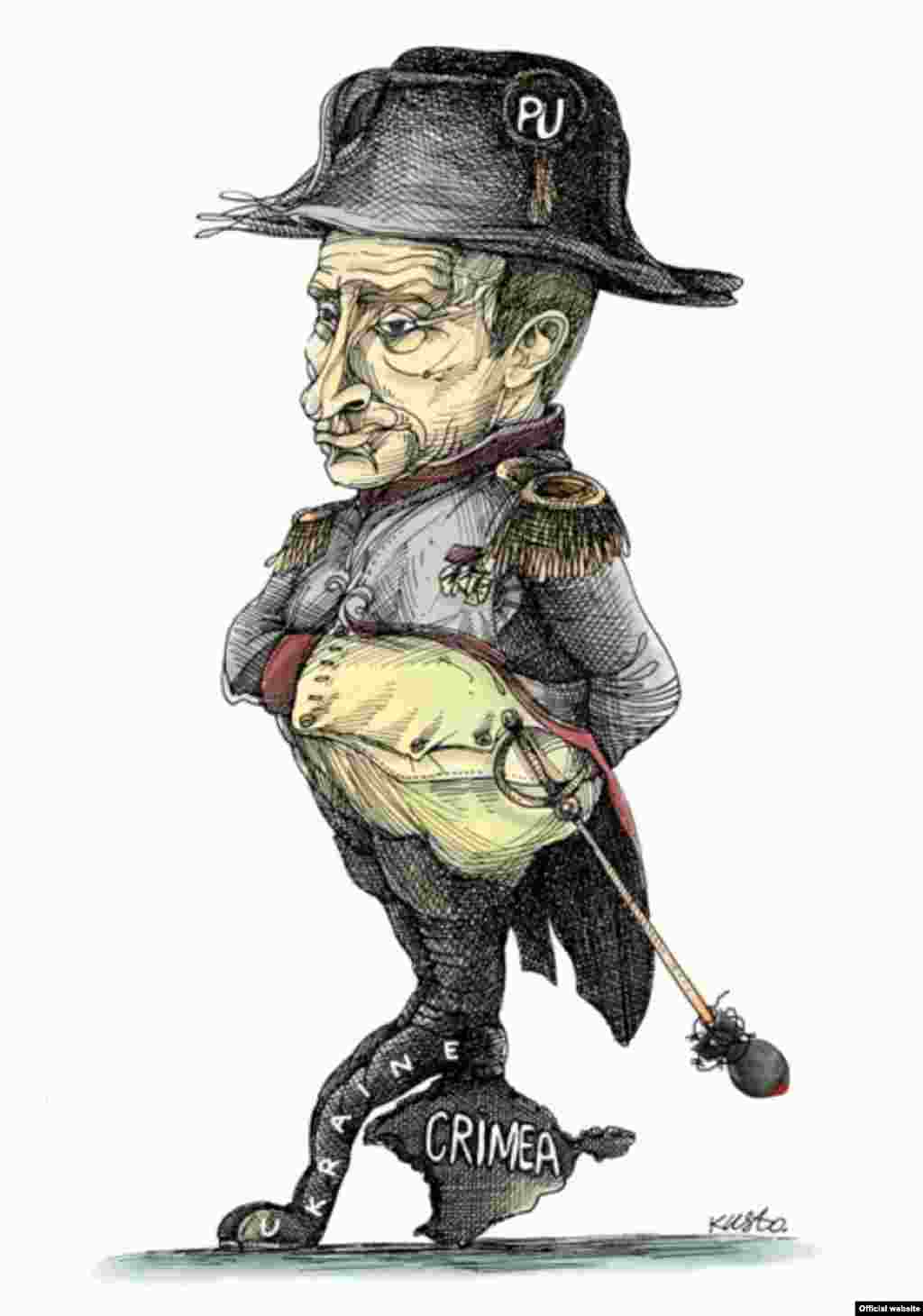 Конкурс шаржей. Рисунок Николая Капусты (Украина)