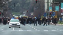 'Borba za život': Protestima u Sarajevu traže vakcine 'Borba za život': Protestima u Sarajevu traže vakcine