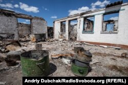 Згорілий будинок Марії Іванівни на вулиці Піщана