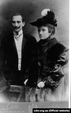 Батьки головного командира УПА Романа Шухевича: Йосип-Зенон Шухевич та Євгенія-Емілія Шухевич (Стоцька). (Фото Центру досліджень визвольного руху (ЦДВР))