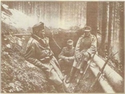 Старшини УСС Софія Галечко, Теодор Мамчур, Зенон Носковський, Павло Семирозум, Роман Дудинський та чех Здіславський