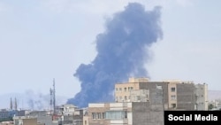 Izraelski zračni napadi usmjereni su na lokacije u Tabrizu, gradu na sjeverozapadu Irana u kojem živi velika etnička azerska populacija, juni 2025.