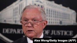 Министр юстиции и генеральный прокурор США Джефф Сешнс