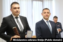 Marko Parezanović i Aleksandar Vulin, bivši direktor BIA