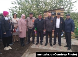 Митинг у обелиска, Тегермянче, 2024 год