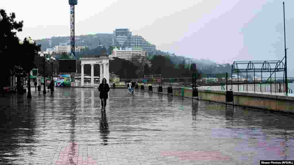 Вместо снега – привычный зимний дождь