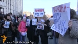 Донеччани зібрали мітинг за Януковича Донеччани зібрали мітинг за Януковича