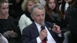 В Киеве провели вечер в поддержку осужденного в Крыму Ильми Умерова (видео) В Киеве провели вечер в поддержку осужденного в Крыму Ильми Умерова (видео)