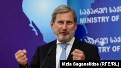 Комісар із розширення ЄС Йоганнес Ган