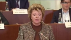 Ямпольская на совещании с Путиным Ямпольская на совещании с Путиным