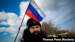 Братислав Живкович в Крыму, 13 марта 2014 год