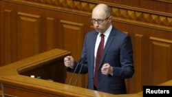 Арсеній Яценюк у Верховній Раді, архівне фото