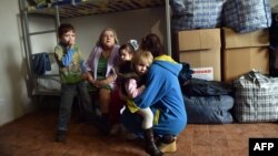 Иллюстративное фото. Переселенцы в Славянске. Март 2015 года