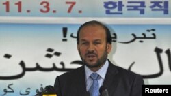 Parwan Province Governor Abdul Basir Salangi in a March 2011 photo