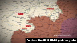 Ділянка фронту між Покровськом та Костянтинівкою