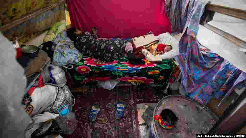 У таборі ми застали переважно жінок та дітей  