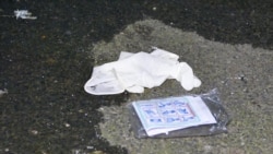 Замах на вбивство активіста Михайлика – відео з місця подій Замах на вбивство активіста Михайлика – відео з місця подій