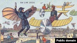 Таким представлял будущее французский художник Жан-Марк Коте в начале ХХ века