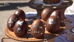 Тисячі запорожців святкували Великдень на Хортиці (відео) Тисячі запорожців святкували Великдень на Хортиці (відео)