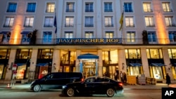 Конференция проходит в отеле Bayerischer Hof в Мюнхене