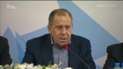 Лавров назвав удари по Сирії «неприйнятними і неправомірними» (відео) Лавров назвав удари по Сирії «неприйнятними і неправомірними» (відео)