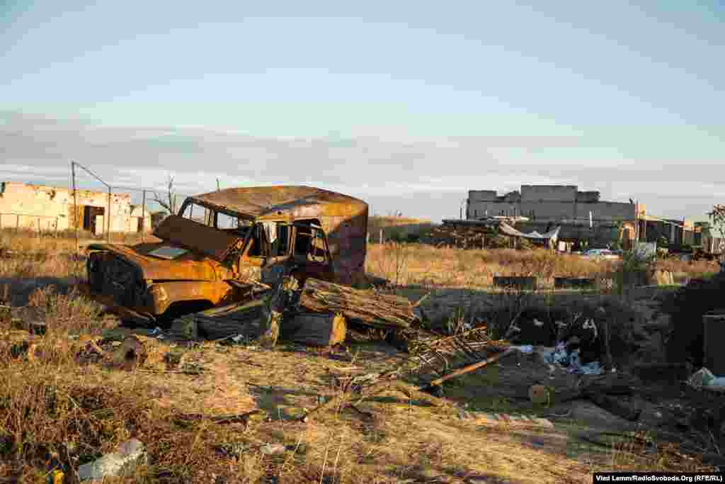 Згорілий УАЗ