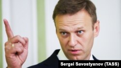 Российский оппозиционный политик Алексей Навальный