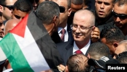 Рами Хамдала в первые минуты после прибытия в сектор Газа, 2 октября 2017