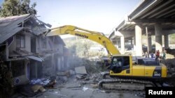 Снос домов в Сочи. Сентябрь 2012