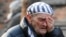 Один из бывших узников лагеря смерти Аушвиц-Биркенау во время мемориальной церемонии 27 января 2020 года