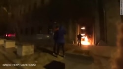 Акция Петра Павленского "Горящая дверь Лубянки" Акция Петра Павленского "Горящая дверь Лубянки"