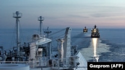 Танкер, здатний перевозити зріджений природний газ (СПГ). Фото архівне