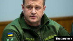 Архівне фото. Начальник Головного управління розвідки Міністерства оборони України генерал-майор Василь Бурба. Київ, 2018 рік