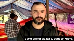 დავით ჩინჩალაძე, ჭიათურელი მაღაროელი