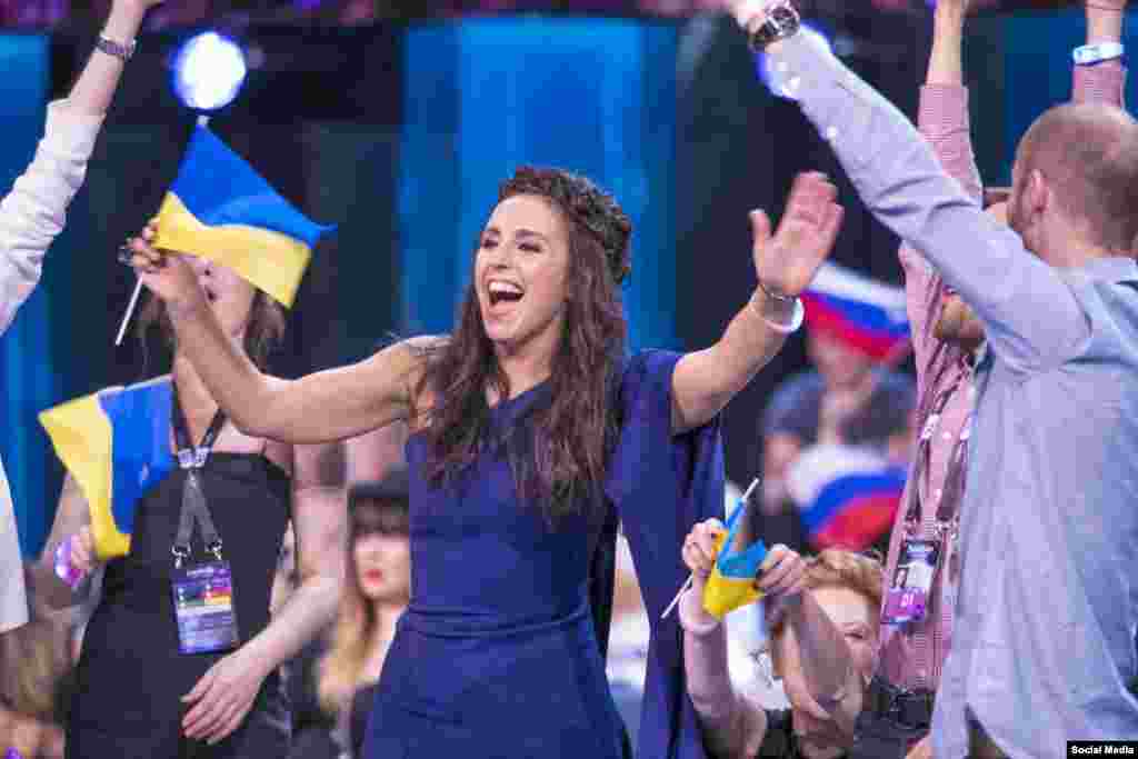 Джамала прошла в финал международного песенного конкурса «Евровидение-2016», 13 мая 2016 года