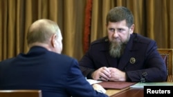 Владимир Путин и Рамзан Кадыров, 20 августа 2024 года