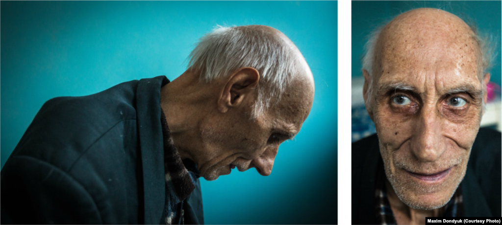 Олексій. Діагноз: мультирезистентний туберкульоз. Дзержинський протитуберкульозний диспансер, січень 2011 року. Працював на шахті водієм бульдозера. Лікується від туберкульозу вдруге. Дружина померла, коли він удруге потрапив до диспансеру. Дочка привела у квартиру батька колишнього в’язня і щомісяця вимагає всю пенсію, ніби для онука.