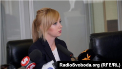 Наталія Седлецька на засіданні суду, 18 вересня 2018 року