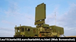 Радиолокационная станция из состава российских зенитно-ракетных комплексов (ЗРК) ПВО С-300 «Фаворит» и С-400 «Триумф»