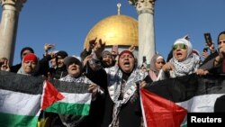 Протест в Старом городе, Иерусалим, 8 декабря 2017 года