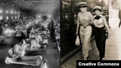 Пандемія іспанського грипу, який заразив третину світу в 1918 році