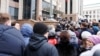 Protesters demanded that the republic's prime minister step down and the government find money to repay all the clients some 40 billion rubles ($681 million).