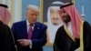 Američki predsednik Donald Trump i saudijski prestolonaslednik Mohammed Bin Salman tokom sastanka u Rijadu, Saudijska Arabija, 13. maja 2025.
